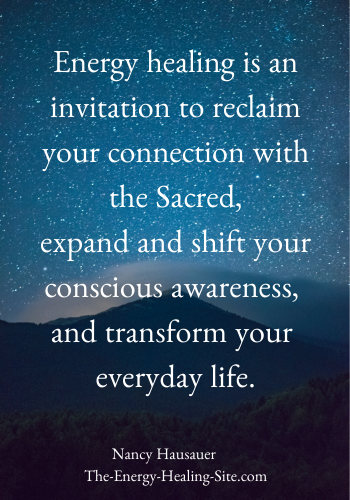Energy healing is an invitation to reclaim your connection with the Sacred, expand and shift your conscious awareness, and transform your everyday life.