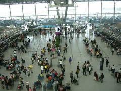 Airport scene