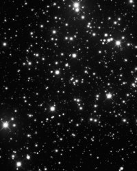 Photograph of deep space